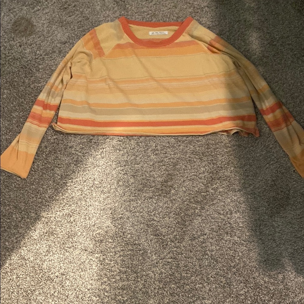 Free people striped long sleeve
